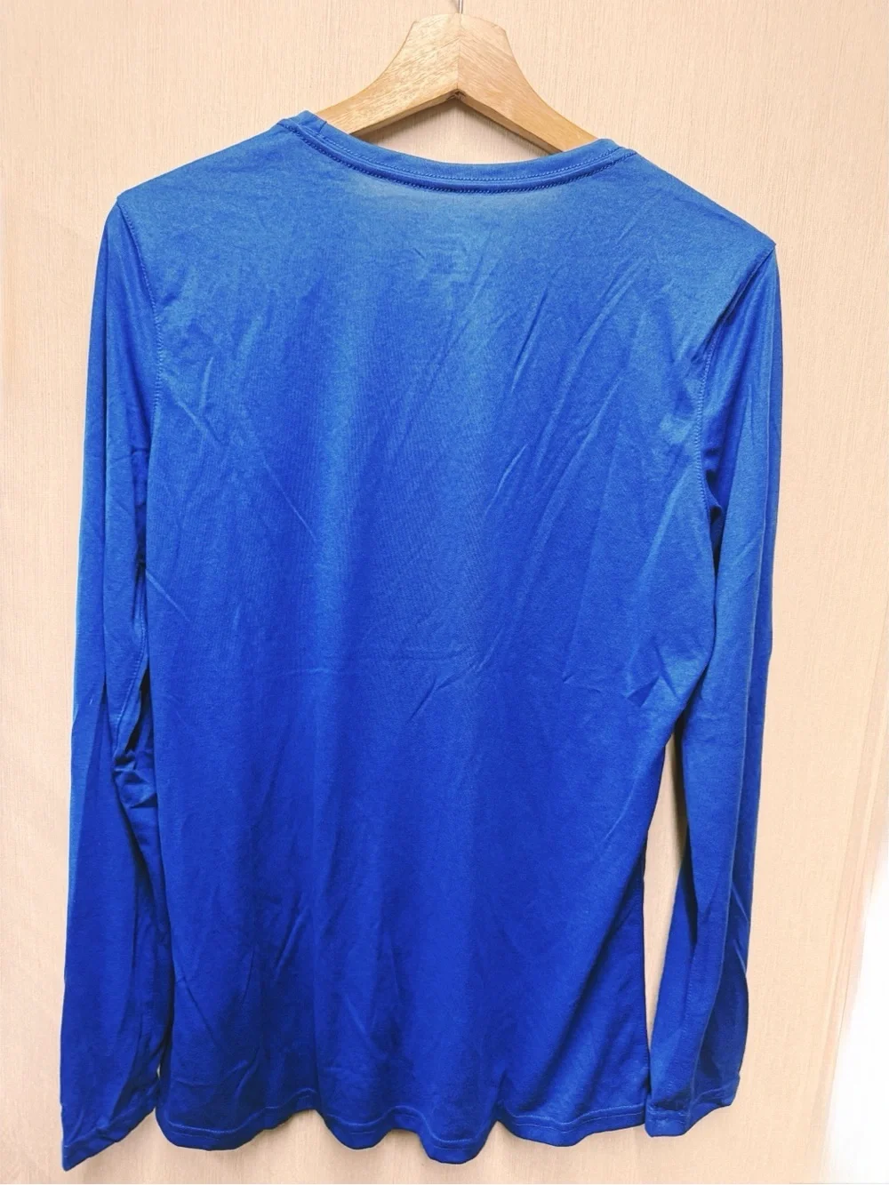 NWT Nike Dri-FIT Long Sleeve Training Top in Blue, Size Large